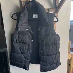 Old navy black vest size M
